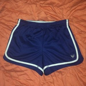 Justice Navy Blue Gym Shorts